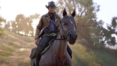 Scene from Red Dead Redemption 2